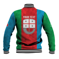Personalized Italy Liguria Baseball Jacket Inspiration Flags Style