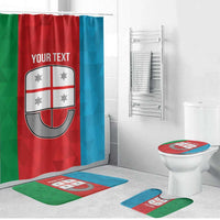 Personalized Italy Liguria Bathroom Set Inspiration Flags Style - Wonder Print Shop