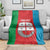 Personalized Italy Liguria Blanket Inspiration Flags Style
