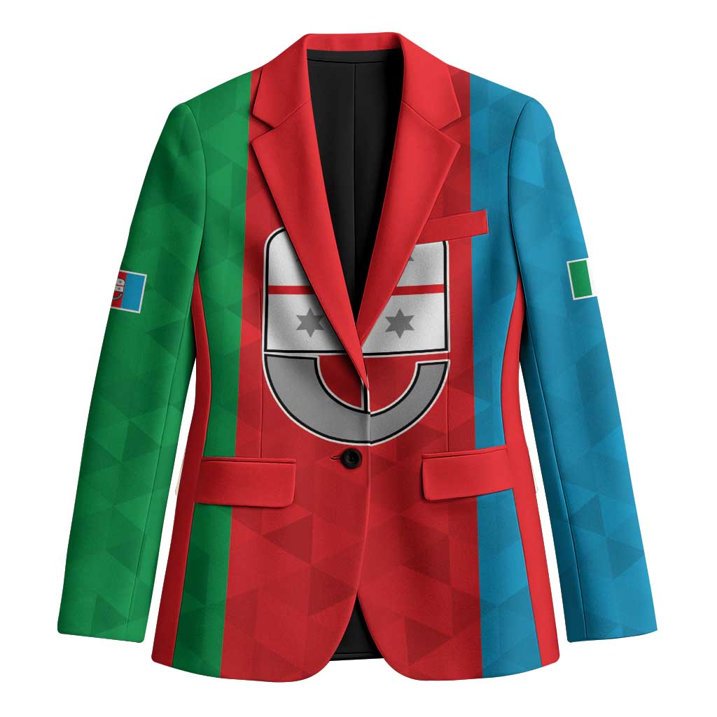 Personalized Italy Liguria Blazer Inspiration Flags Style - Wonder Print Shop