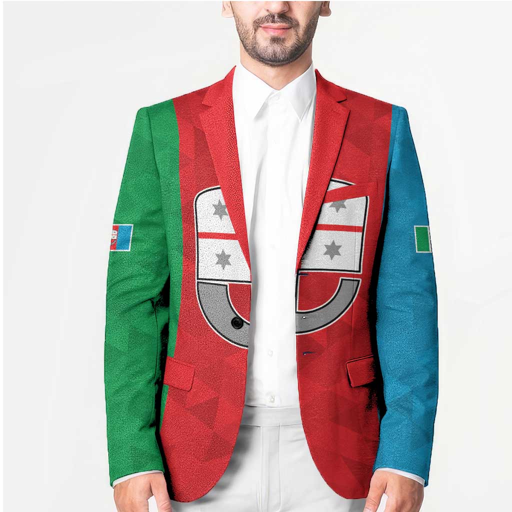 Personalized Italy Liguria Blazer Inspiration Flags Style - Wonder Print Shop