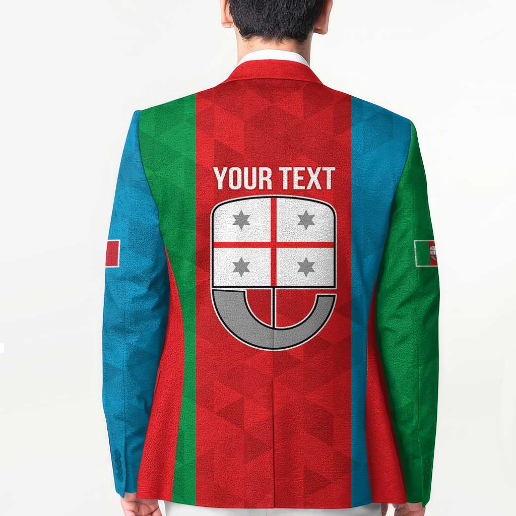 Personalized Italy Liguria Blazer Inspiration Flags Style - Wonder Print Shop