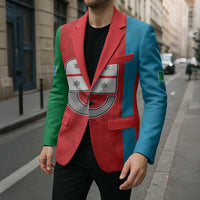 Personalized Italy Liguria Blazer Inspiration Flags Style - Wonder Print Shop