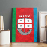 Personalized Italy Liguria Canvas Wall Art Inspiration Flags Style