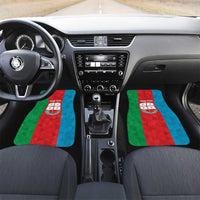 Personalized Italy Liguria Car Mats Inspiration Flags Style