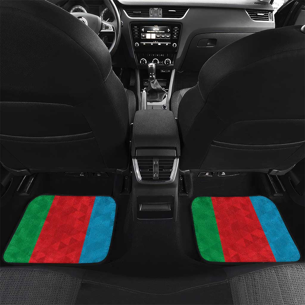 Personalized Italy Liguria Car Mats Inspiration Flags Style