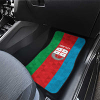 Personalized Italy Liguria Car Mats Inspiration Flags Style