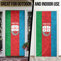 Personalized Italy Liguria Door Cover Inspiration Flags Style - Wonder Print Shop