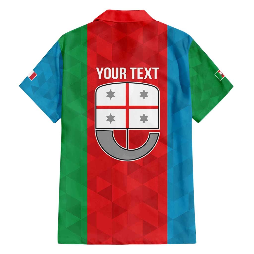 Personalized Italy Liguria Family Matching Long Sleeve Bodycon Dress and Hawaiian Shirt Inspiration Flags Style