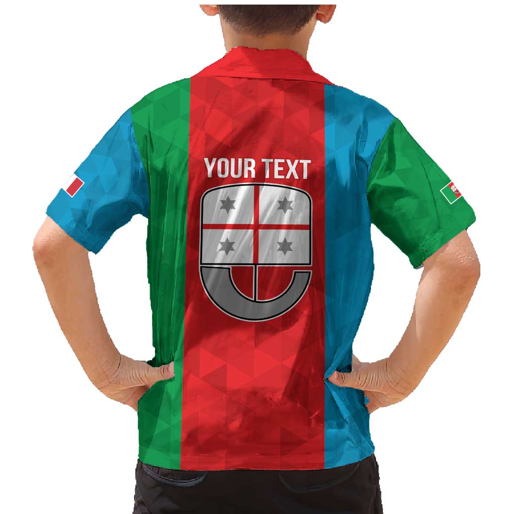 Personalized Italy Liguria Family Matching Mermaid Dress and Hawaiian Shirt Inspiration Flags Style