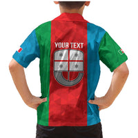 Personalized Italy Liguria Family Matching Mermaid Dress and Hawaiian Shirt Inspiration Flags Style