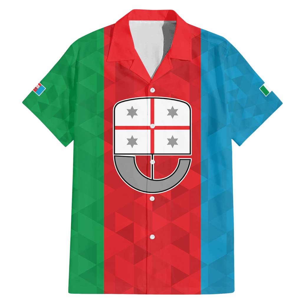 Personalized Italy Liguria Family Matching Mermaid Dress and Hawaiian Shirt Inspiration Flags Style