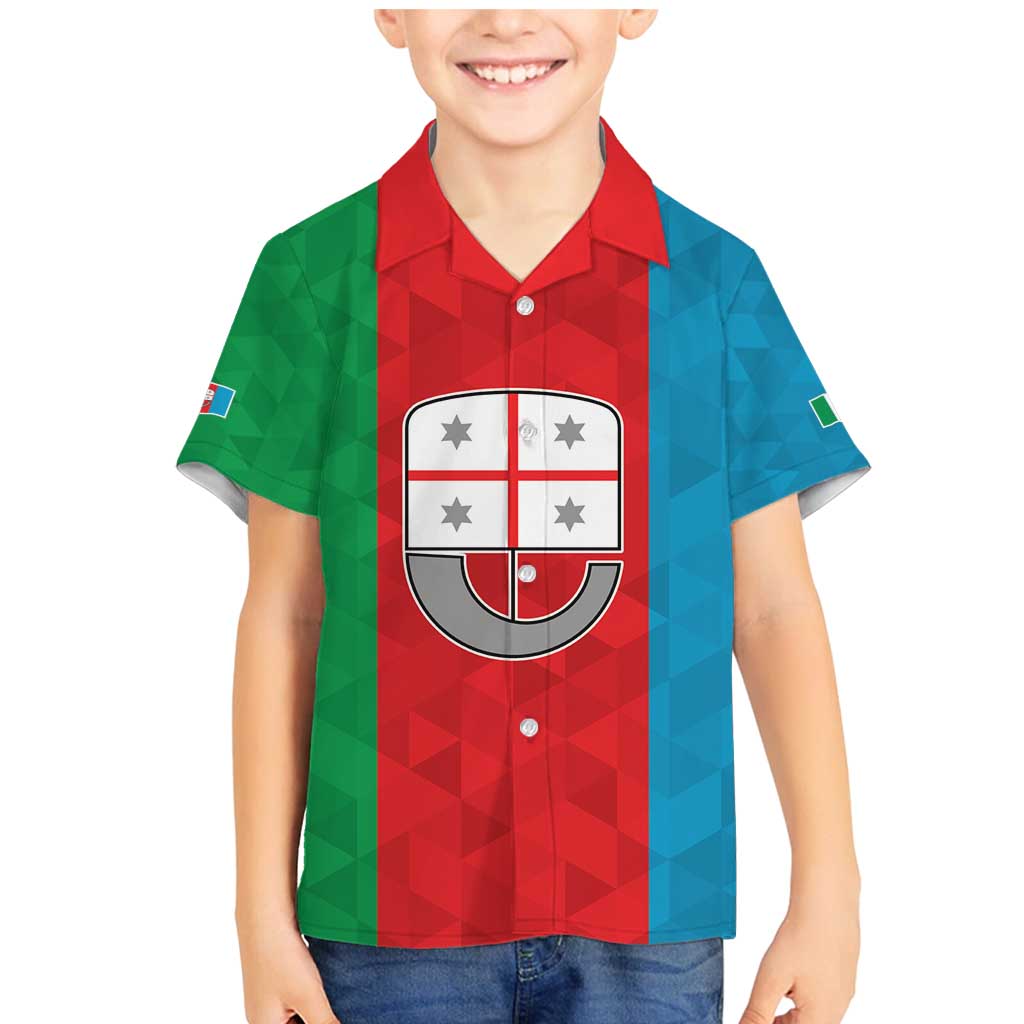Personalized Italy Liguria Family Matching Mermaid Dress and Hawaiian Shirt Inspiration Flags Style