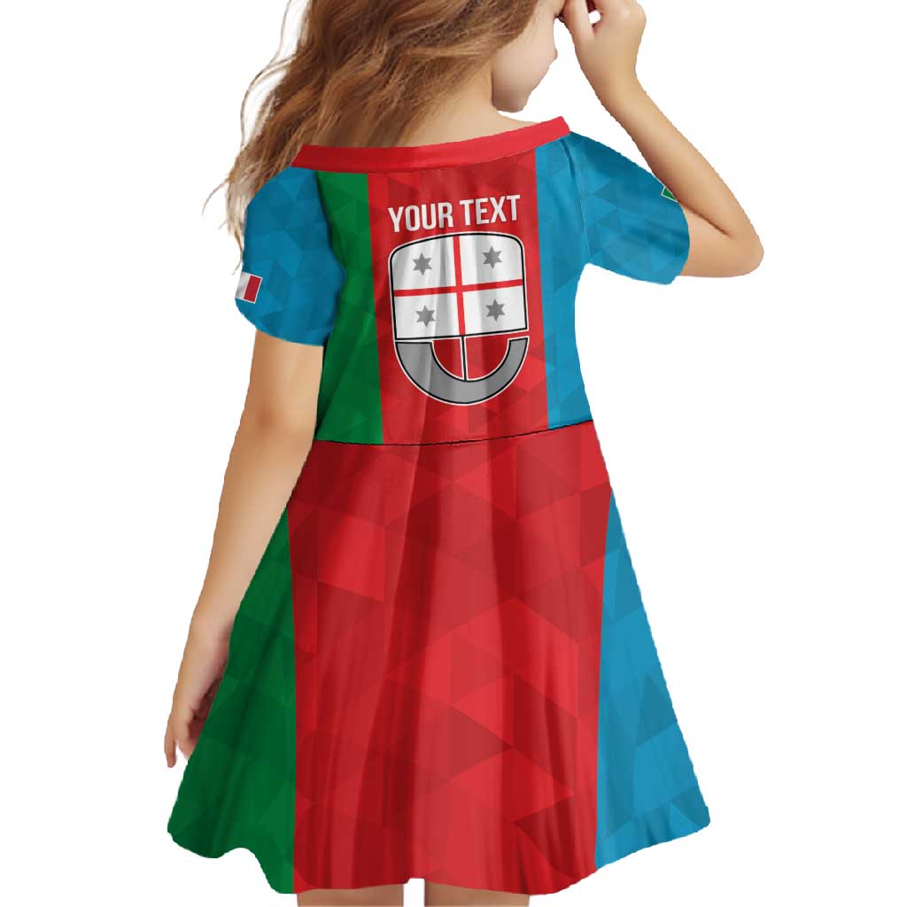 Personalized Italy Liguria Family Matching Off Shoulder Maxi Dress and Hawaiian Shirt Inspiration Flags Style