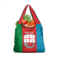 Personalized Italy Liguria Grocery Bag Inspiration Flags Style