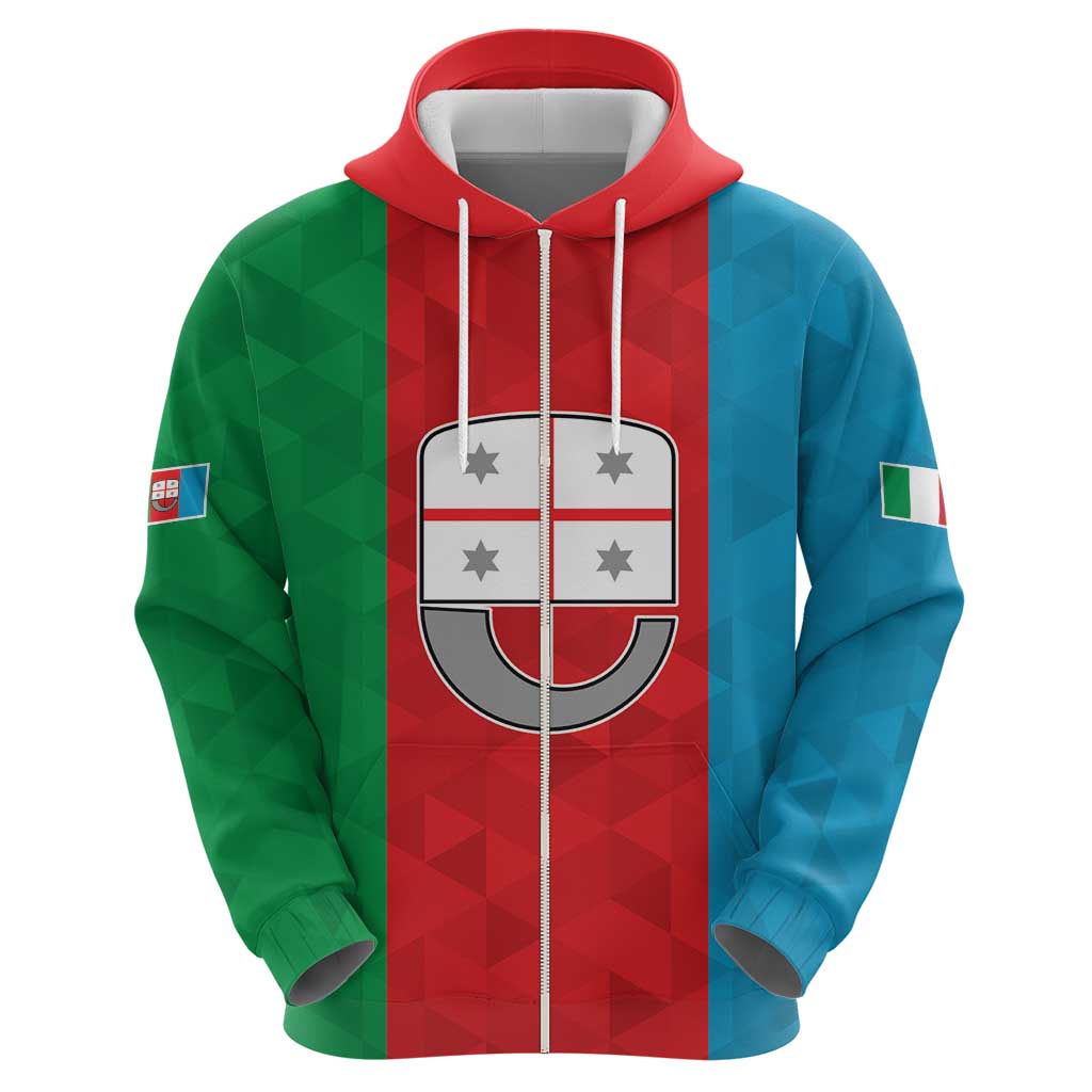 Personalized Italy Liguria Hoodie Inspiration Flags Style
