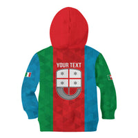 Personalized Italy Liguria Kid Hoodie Inspiration Flags Style