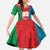 Personalized Italy Liguria Kid Short Sleeve Dress Inspiration Flags Style