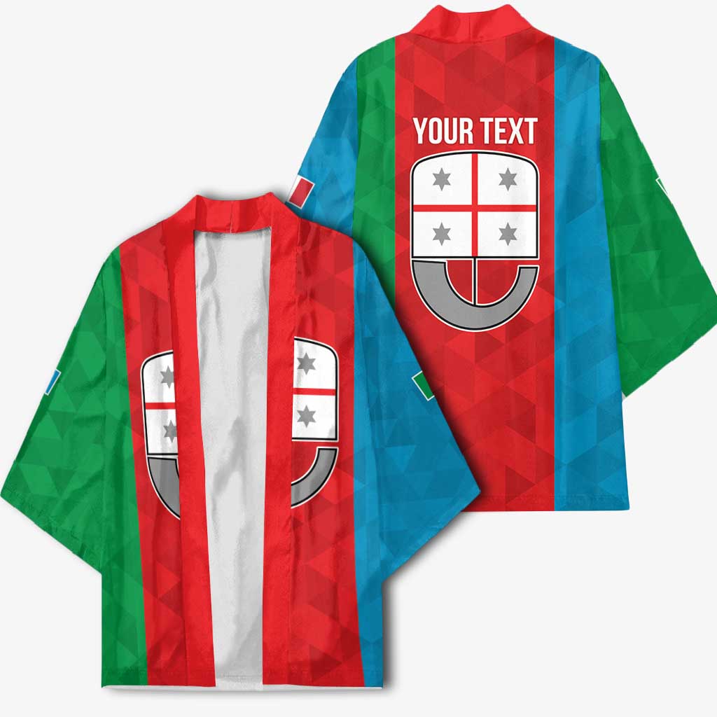 Personalized Italy Liguria Kimono Inspiration Flags Style - Wonder Print Shop