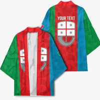 Personalized Italy Liguria Kimono Inspiration Flags Style - Wonder Print Shop