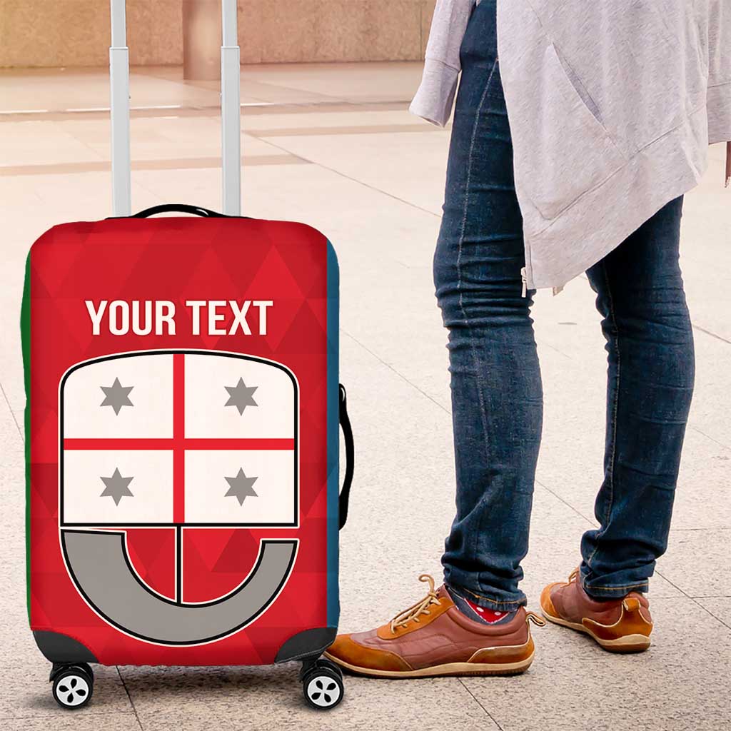 Personalized Italy Liguria Luggage Cover Inspiration Flags Style