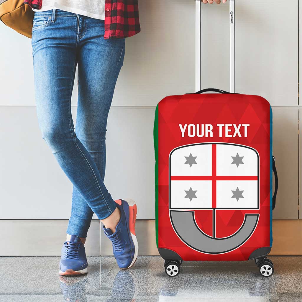Personalized Italy Liguria Luggage Cover Inspiration Flags Style