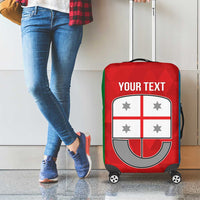 Personalized Italy Liguria Luggage Cover Inspiration Flags Style