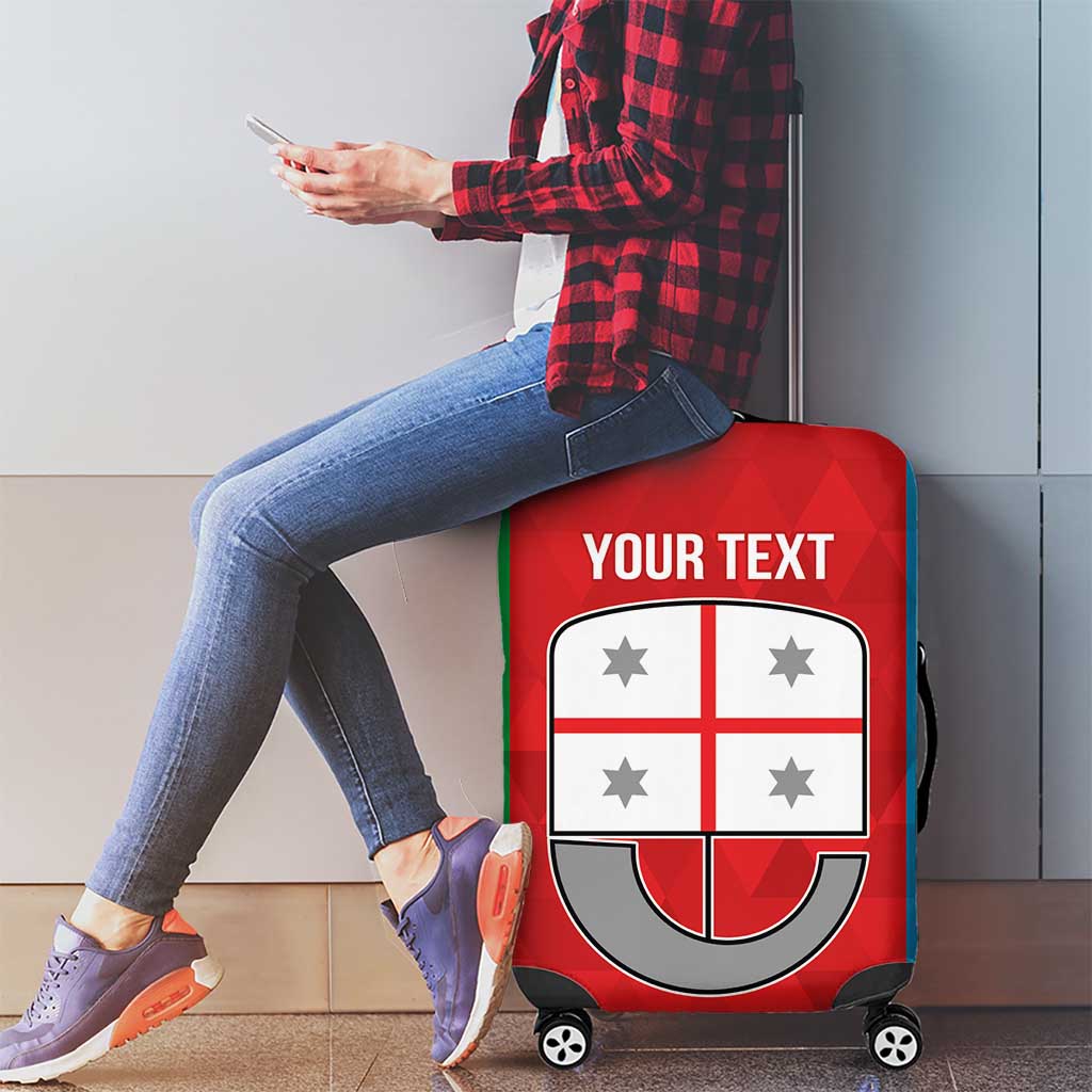 Personalized Italy Liguria Luggage Cover Inspiration Flags Style