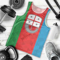 Personalized Italy Liguria Men Tank Top Inspiration Flags Style