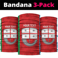 Personalized Italy Liguria Neck Gaiter Inspiration Flags Style - Wonder Print Shop