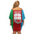 Personalized Italy Liguria Off Shoulder Short Dress Inspiration Flags Style