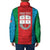 Personalized Italy Liguria Padded Jacket Inspiration Flags Style - Wonder Print Shop