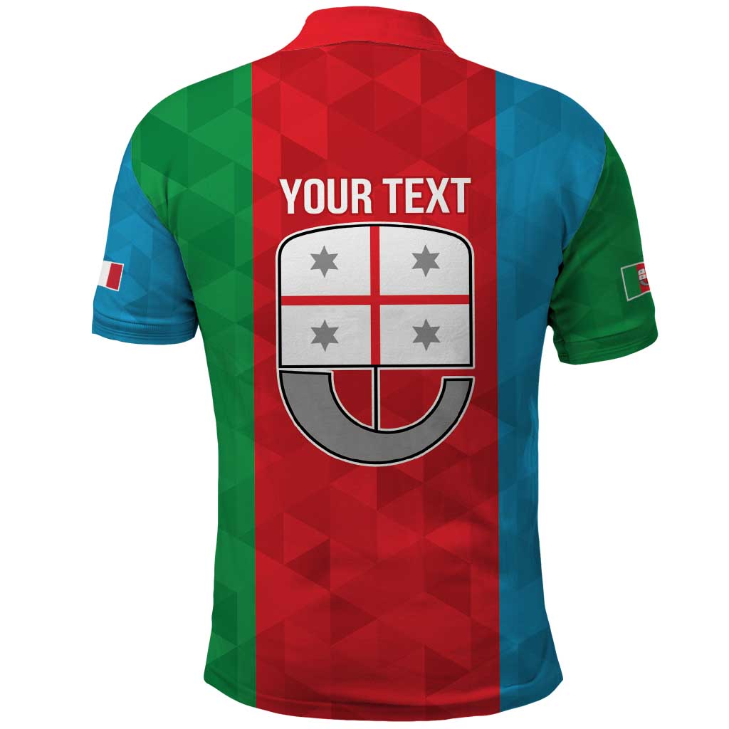 Personalized Italy Liguria Polo Shirt Inspiration Flags Style