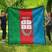 Personalized Italy Liguria Quilt Inspiration Flags Style