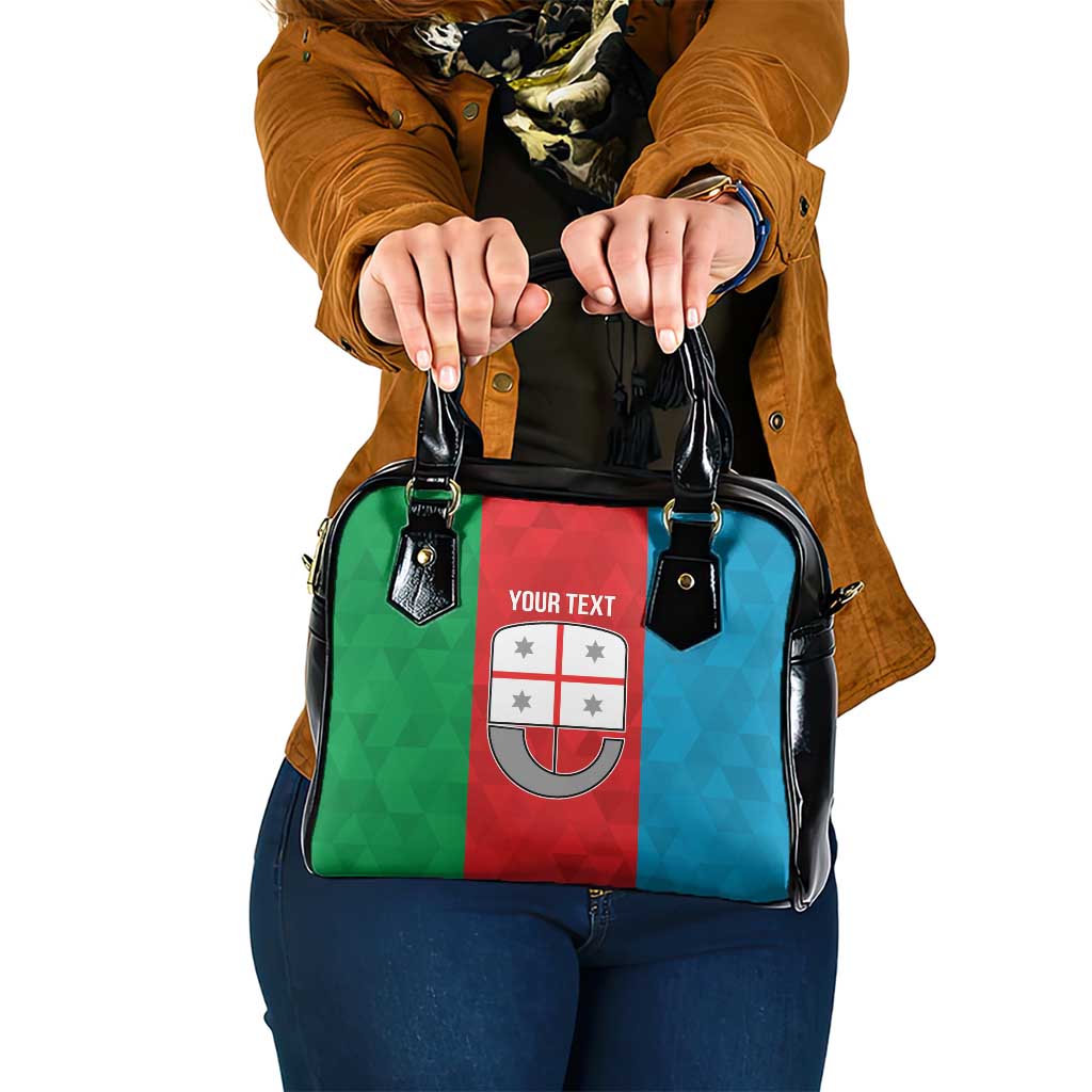 Personalized Italy Liguria Shoulder Handbag Inspiration Flags Style
