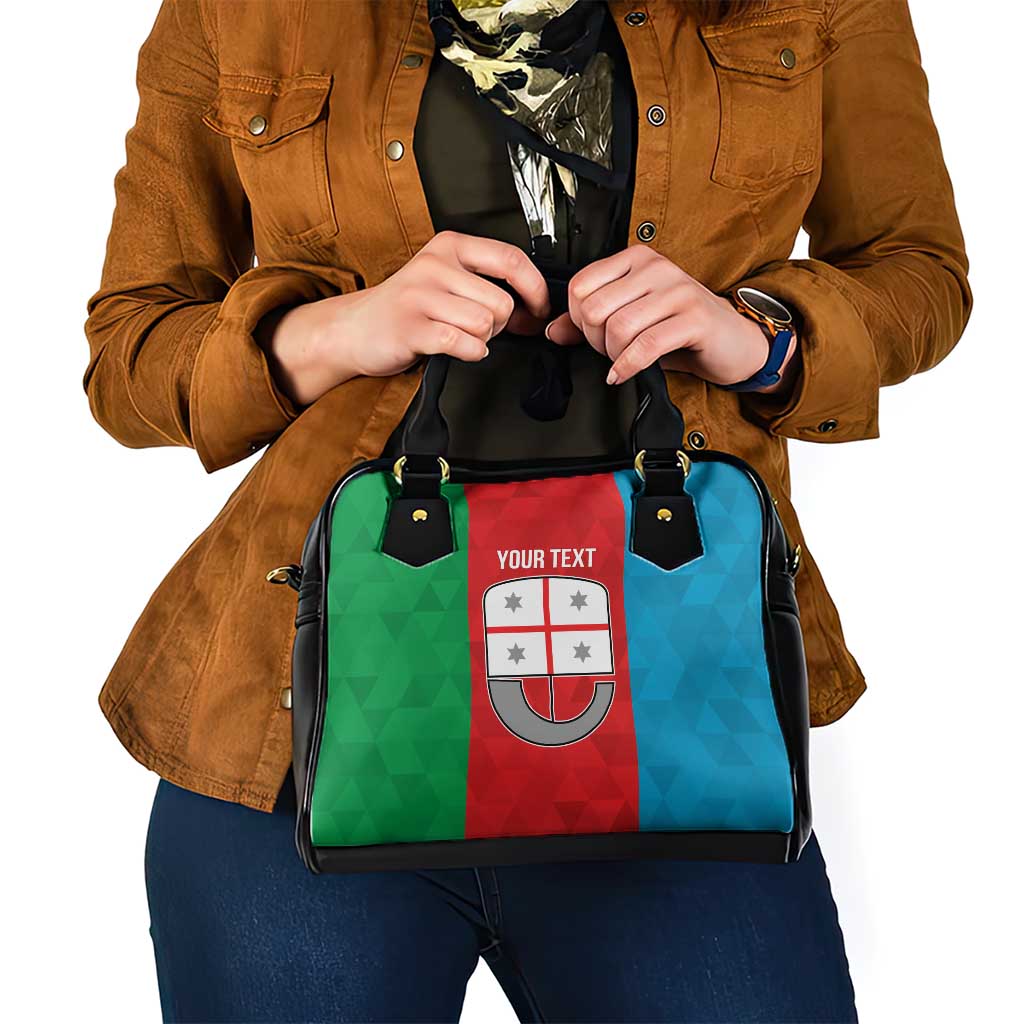 Personalized Italy Liguria Shoulder Handbag Inspiration Flags Style