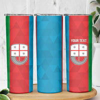 Personalized Italy Liguria Skinny Tumbler Inspiration Flags Style