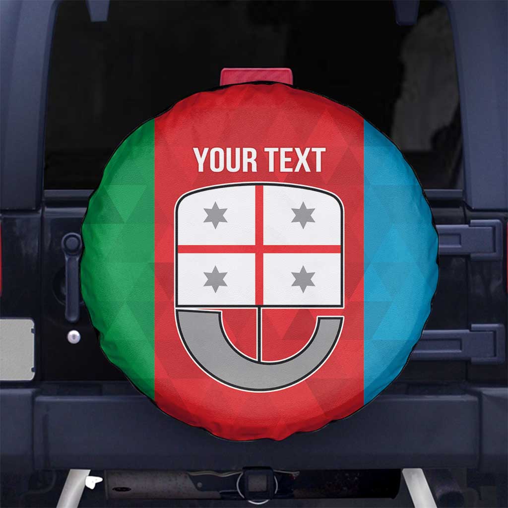 Personalized Italy Liguria Spare Tire Cover Inspiration Flags Style