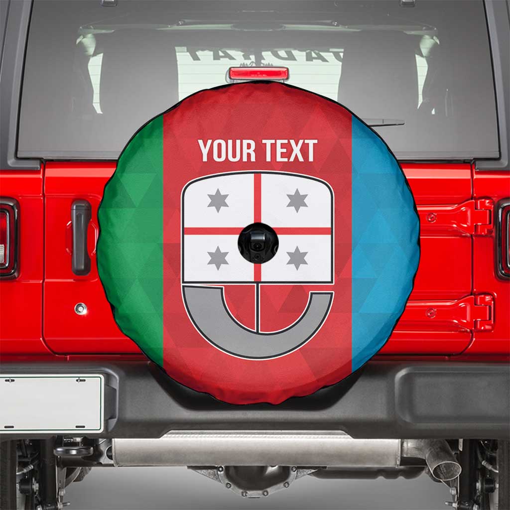 Personalized Italy Liguria Spare Tire Cover Inspiration Flags Style