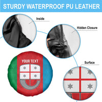 Personalized Italy Liguria Spare Tire Cover Inspiration Flags Style