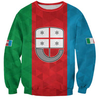 Personalized Italy Liguria Sweatshirt Inspiration Flags Style