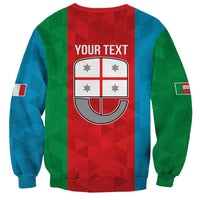Personalized Italy Liguria Sweatshirt Inspiration Flags Style