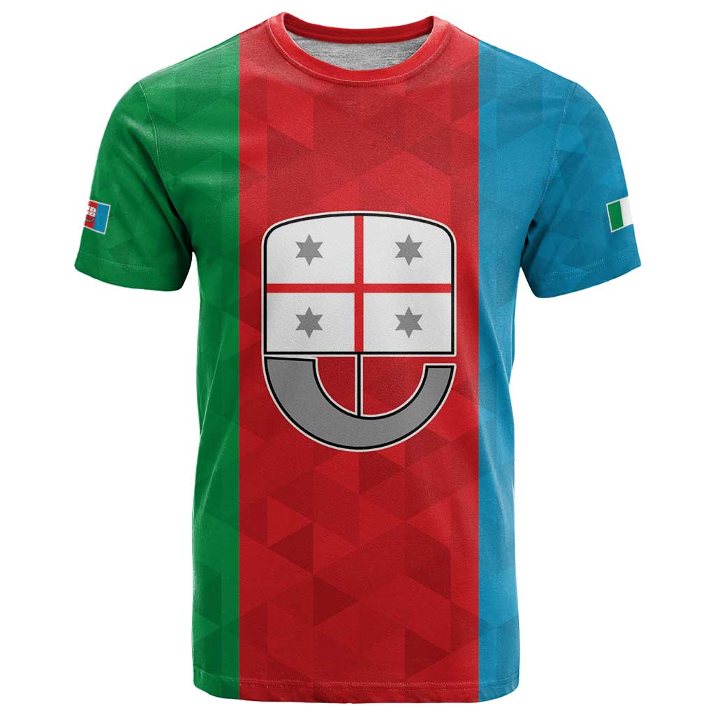 Personalized Italy Liguria T Shirt Inspiration Flags Style