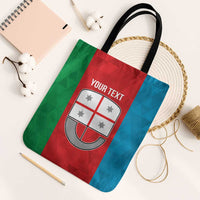 Personalized Italy Liguria Tote Bag Inspiration Flags Style - Wonder Print Shop