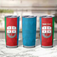 Personalized Italy Liguria Tumbler Cup Inspiration Flags Style
