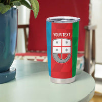 Personalized Italy Liguria Tumbler Cup Inspiration Flags Style