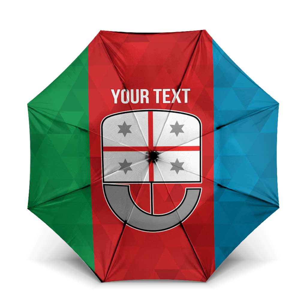 Personalized Italy Liguria Umbrella Inspiration Flags Style - Wonder Print Shop