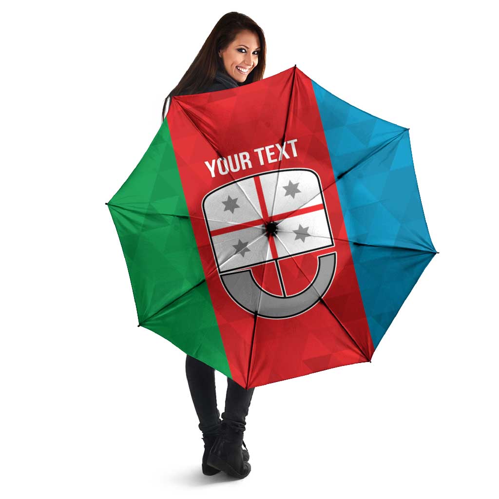 Personalized Italy Liguria Umbrella Inspiration Flags Style - Wonder Print Shop