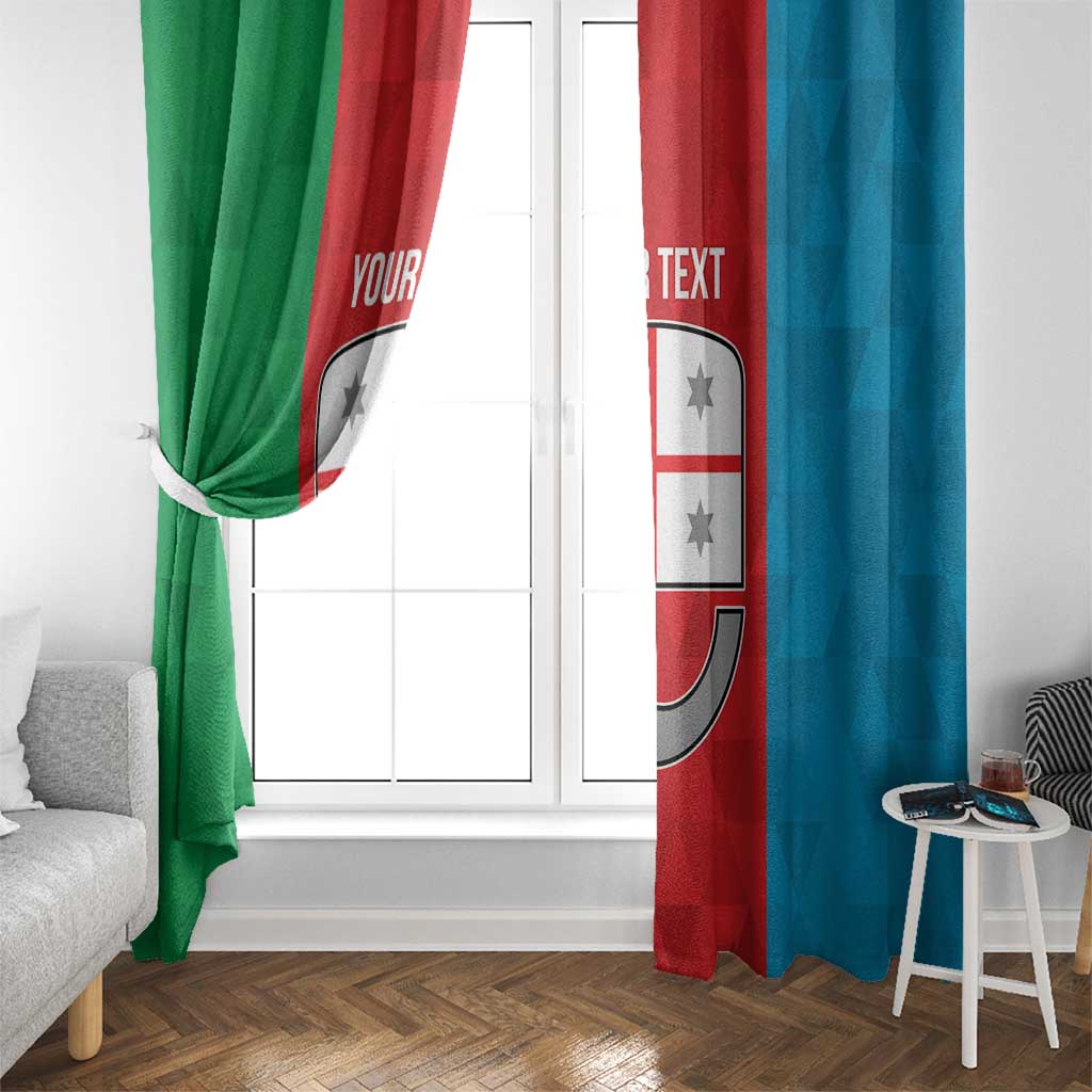 Personalized Italy Liguria Window Curtain Inspiration Flags Style