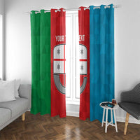Personalized Italy Liguria Window Curtain Inspiration Flags Style